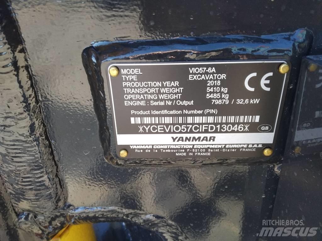 Yanmar Vio 57 Minigravere <7t
