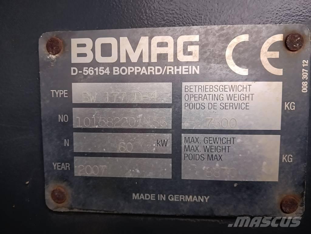 Bomag 177 D4 Valsetog