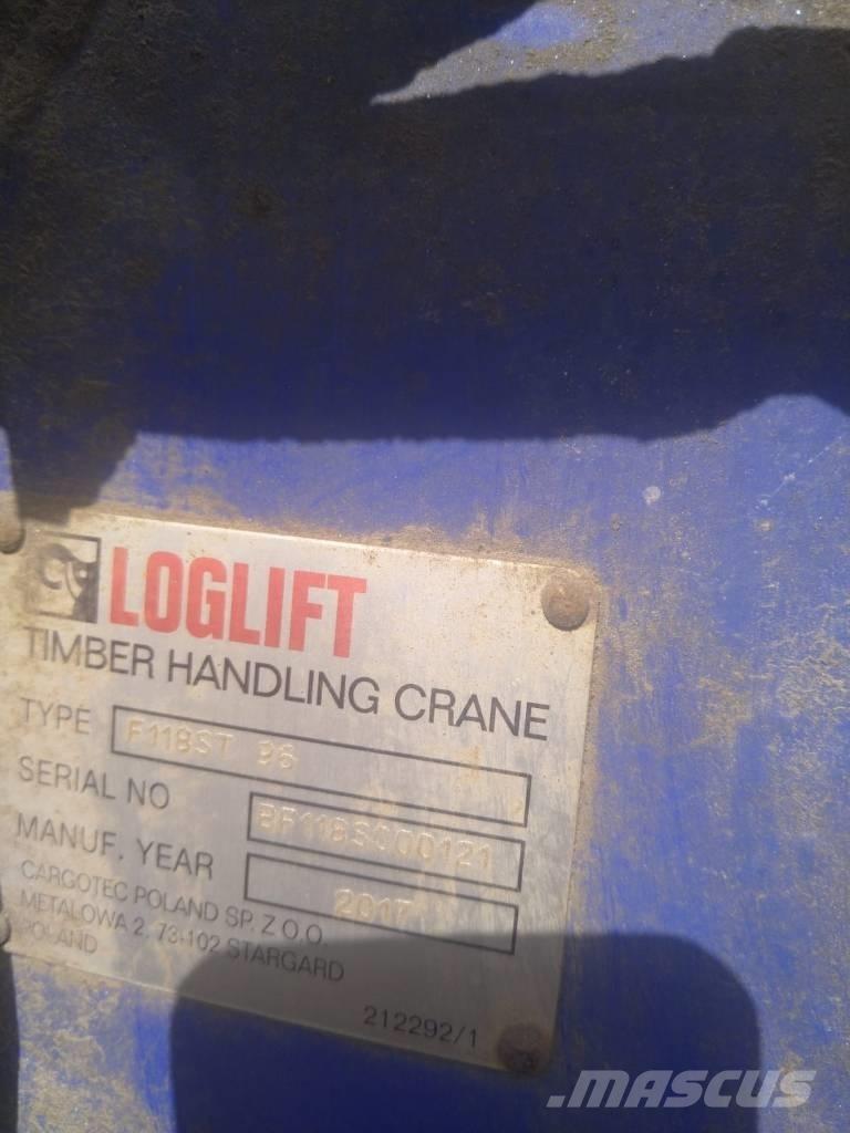 Loglift F118ST Tømmerkraner