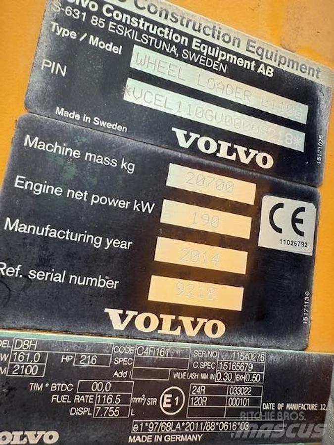 Volvo L110G Hjullastere