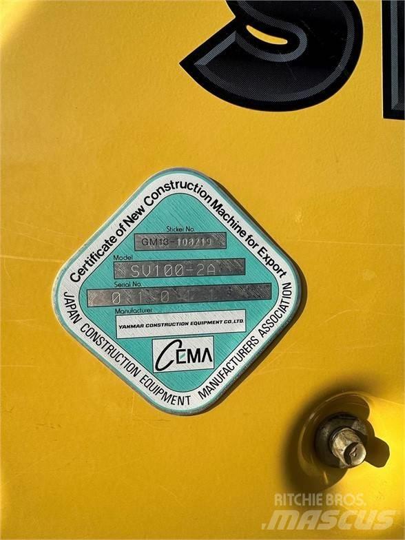 Yanmar SV100 Beltegraver