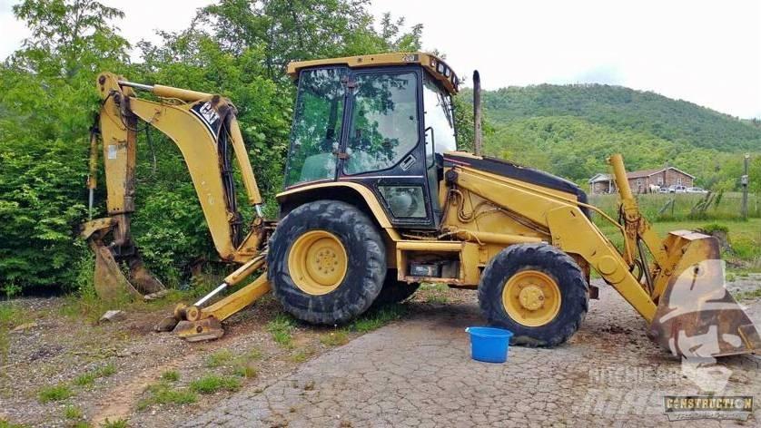 CAT 420 D Traktorgravere