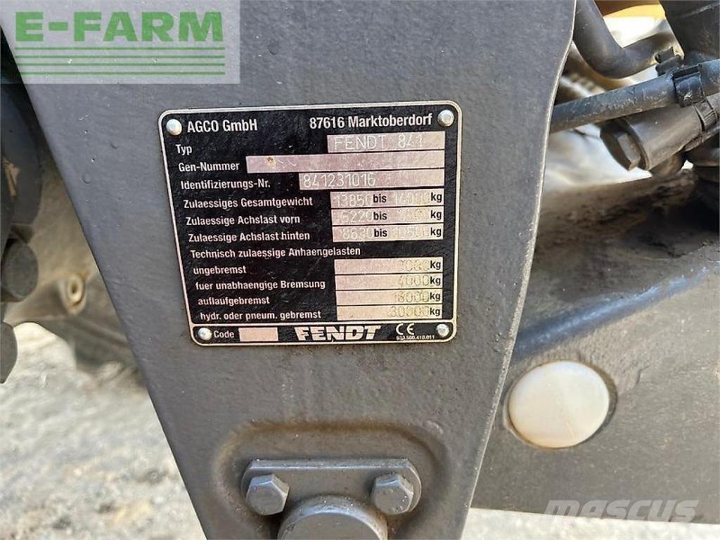Fendt 826 vario Traktorer