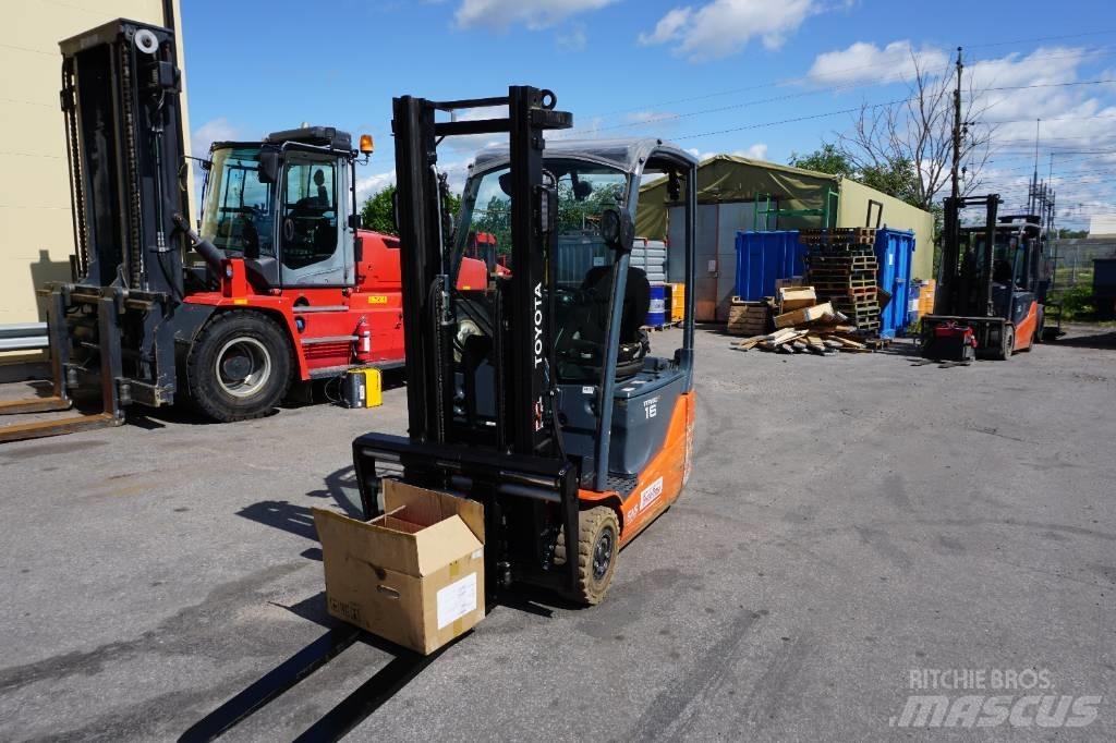 Toyota 8FBE16T Elektriske trucker