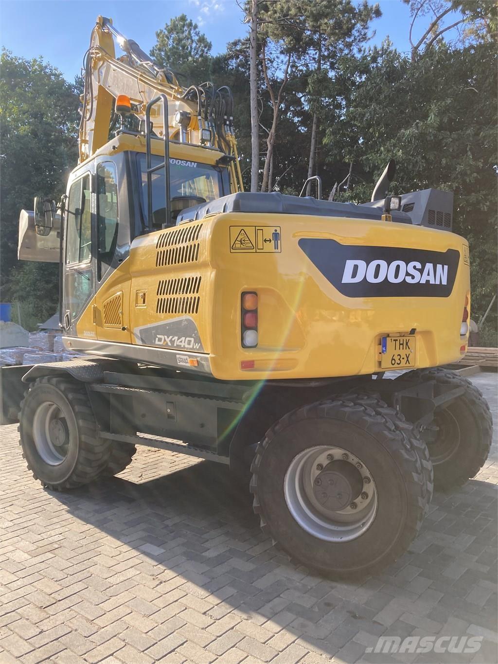 Doosan DX140W-5 Hjulgravere