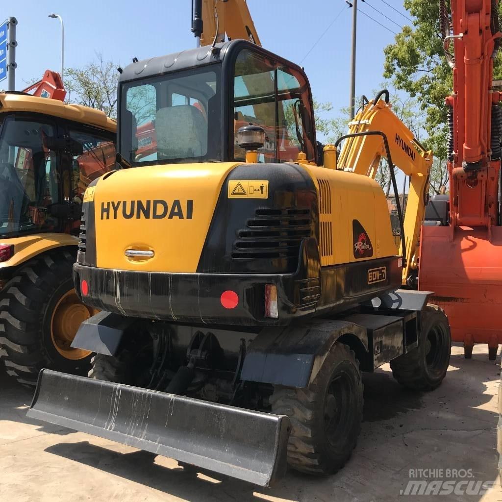 Hyundai Robex 60-7 Hjulgravere