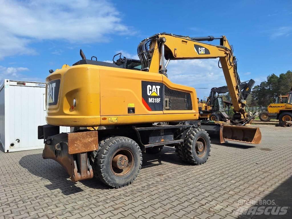 CAT M 318 F Hjulgravere