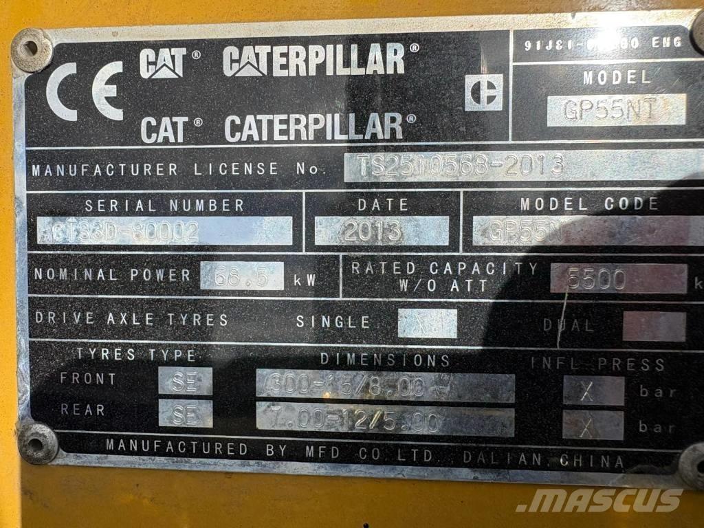 CAT GP55NT Propan trucker