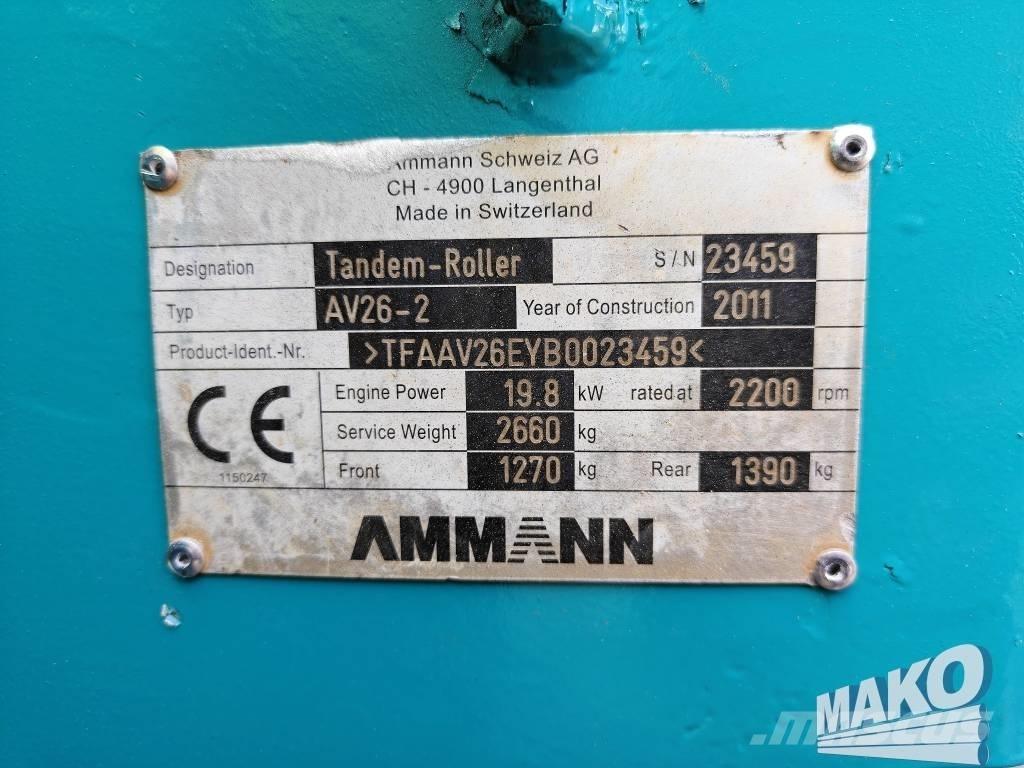 Ammann AV 26-2 Tandem Valser