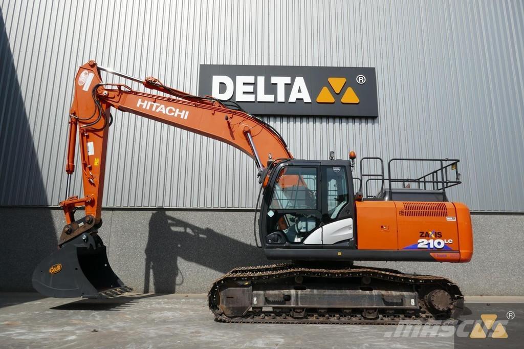 Hitachi ZX210LC-6 Beltegraver