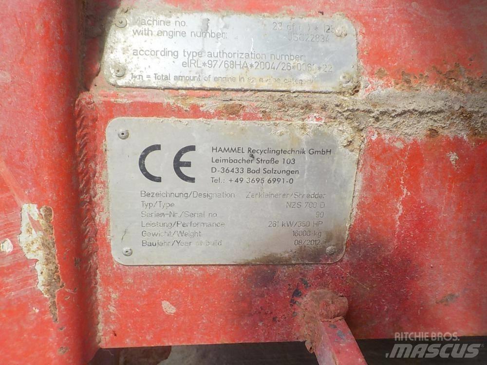 Hammel nz-s700d Krattknusere