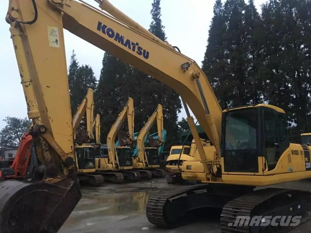 Komatsu pc200-7 Beltegraver