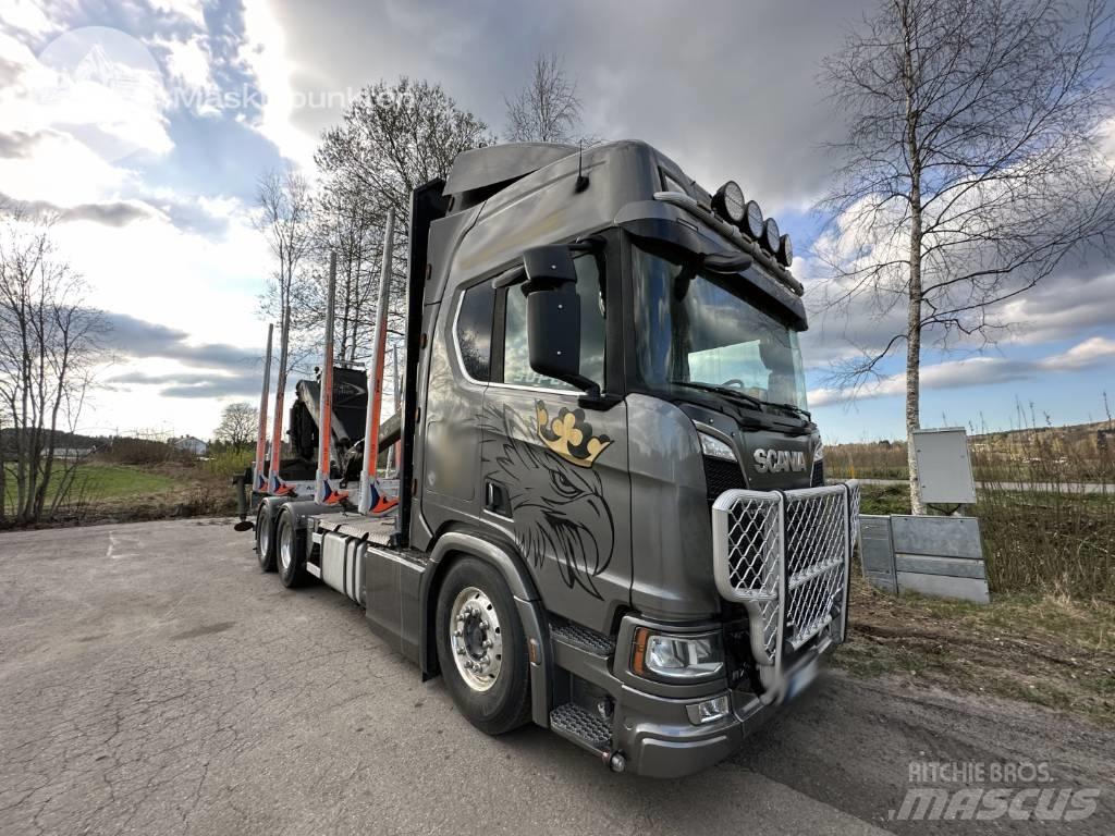 Scania R 730 Tømmerbiler