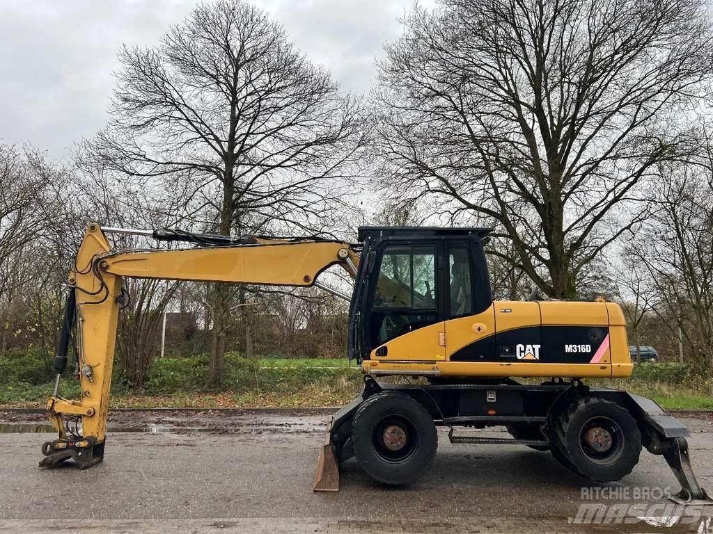 CAT M316D Hjulgravere