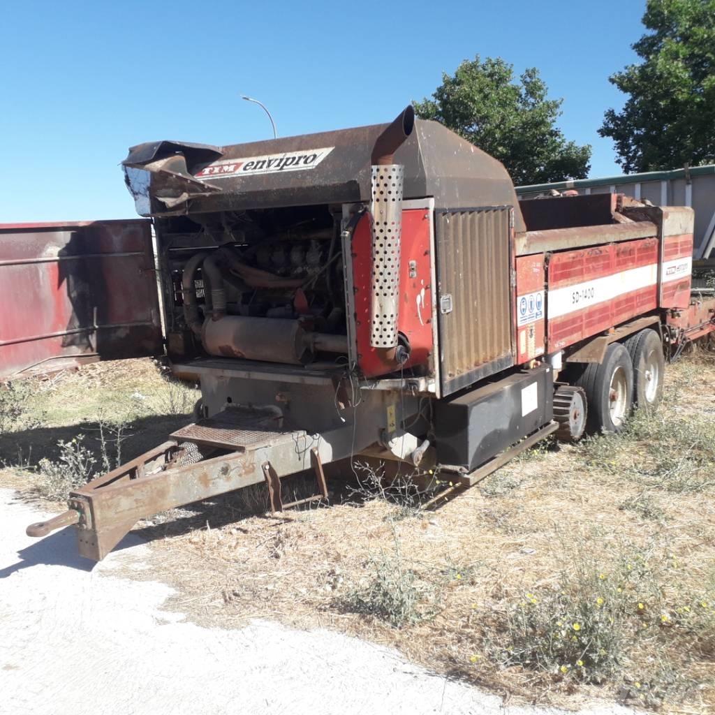 Tim ENVIPRO SD1400 Fliskuttere