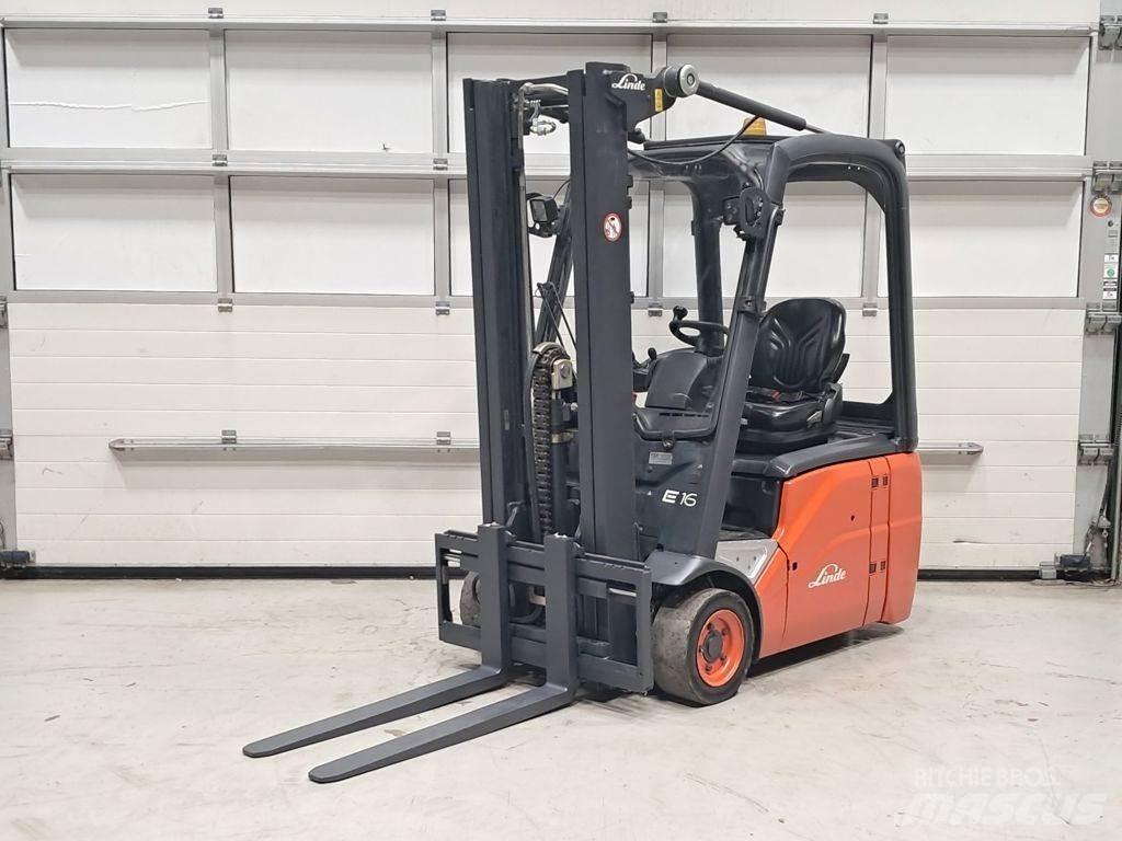 Linde E16C-01 Elektriske trucker