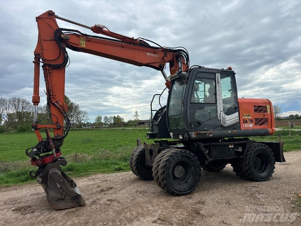 Hitachi ZX 140 W T-3 Hjulgravere