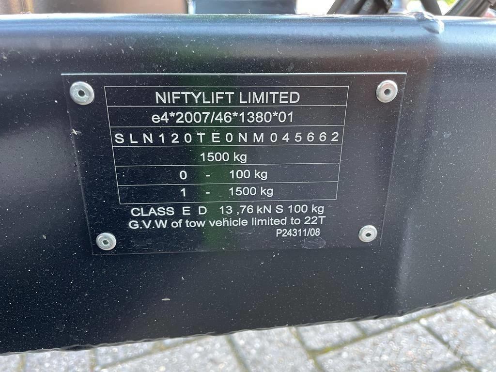 Niftylift 120T Tilhengerlifter
