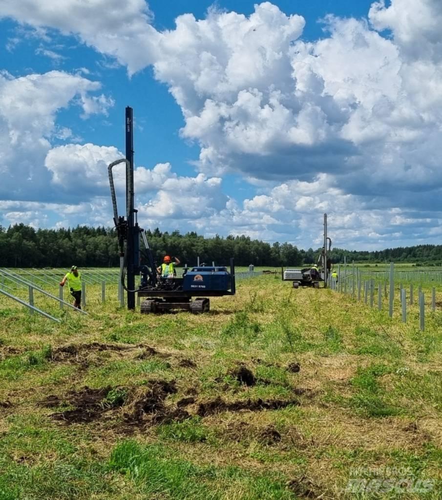 HWH Ramming Machine Fundamenterings rigger
