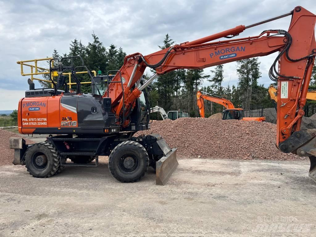 Hitachi ZW 180 Hjulgravere