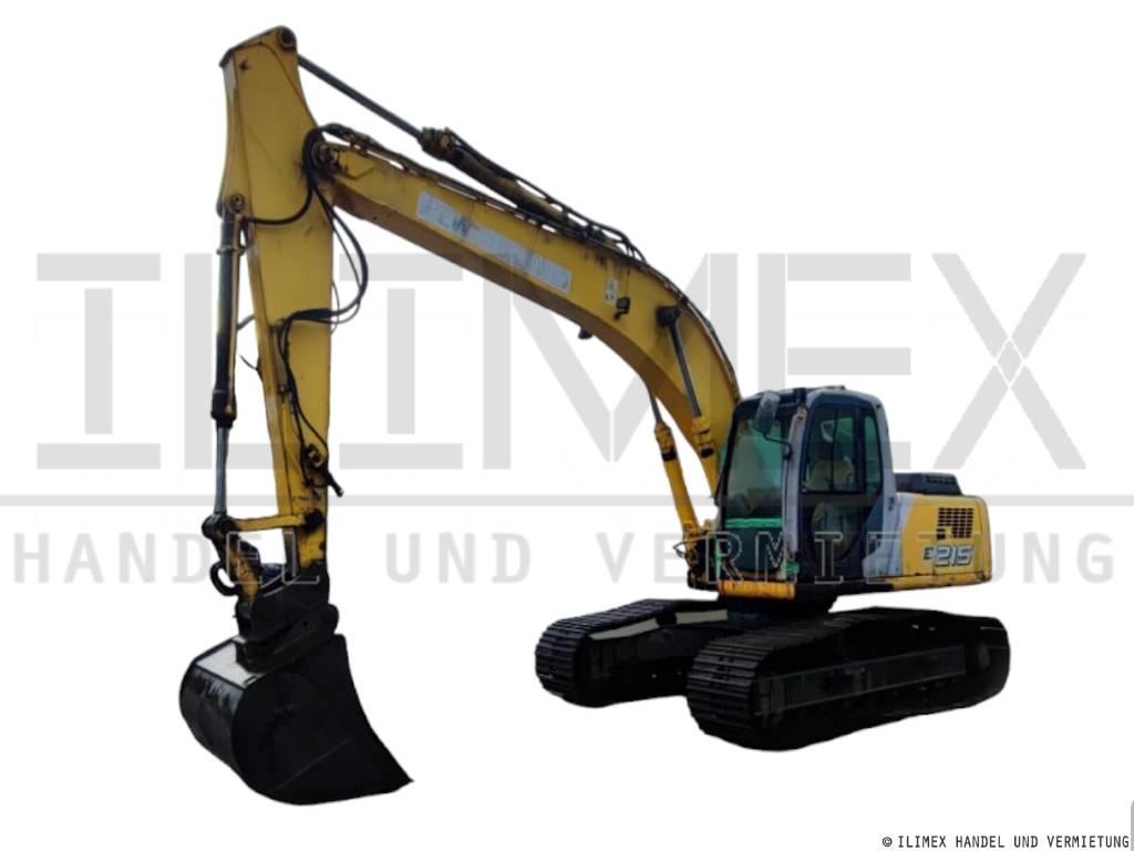New Holland E 215 LC Beltegraver