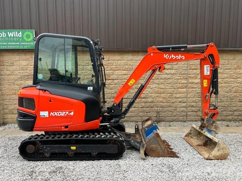 Kubota KX027-4 Minigravere <7t