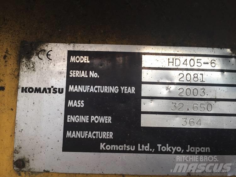 Komatsu HD405-6 Tipptrucker