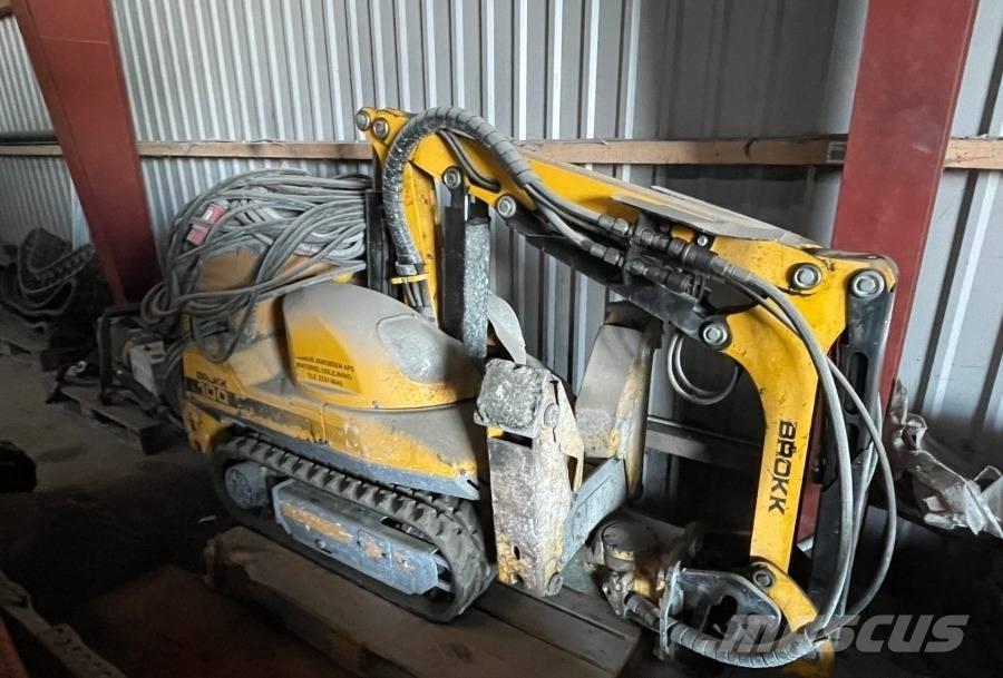 Brokk 100 Gravemaskiner for riving