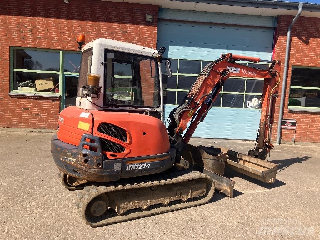 Kubota KX121-3 Minigravere <7t
