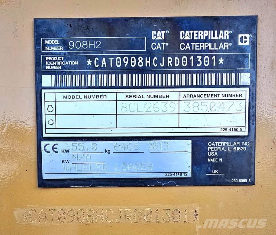 CAT 908 H 2 Hjullastere