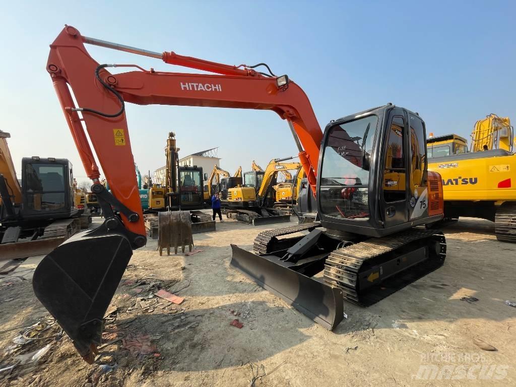 Hitachi ZX 75 Beltegraver
