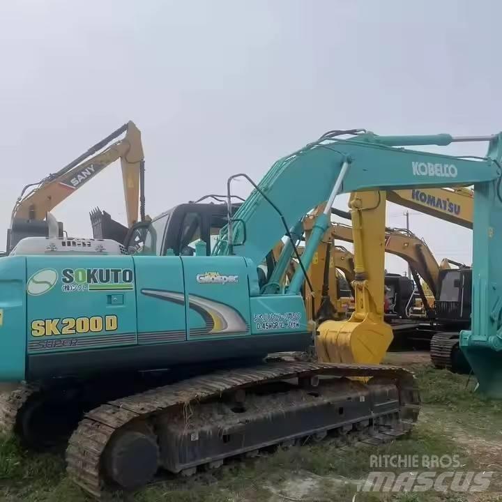 Kobelco SK200D Beltegraver