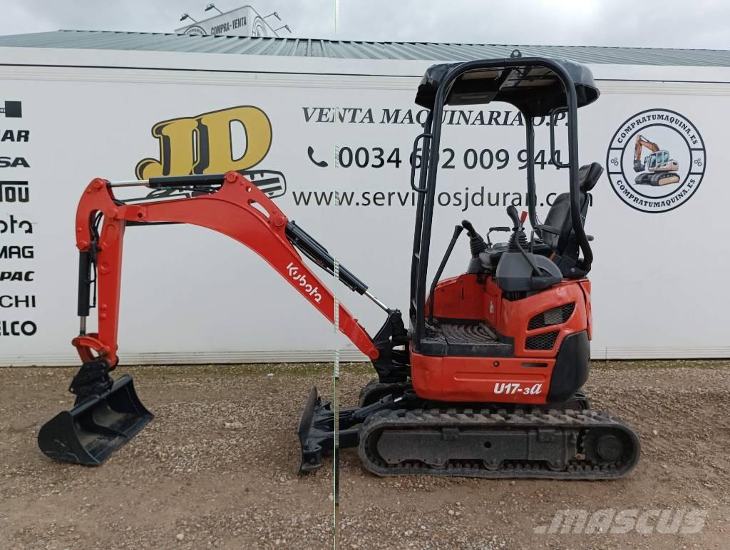 Kubota U 17-3A Minigravere <7t