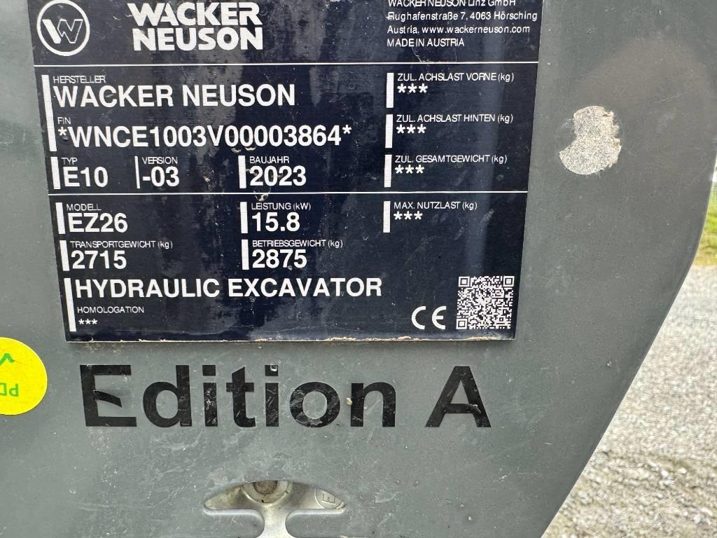 Wacker Neuson EZ26 Beltegraver