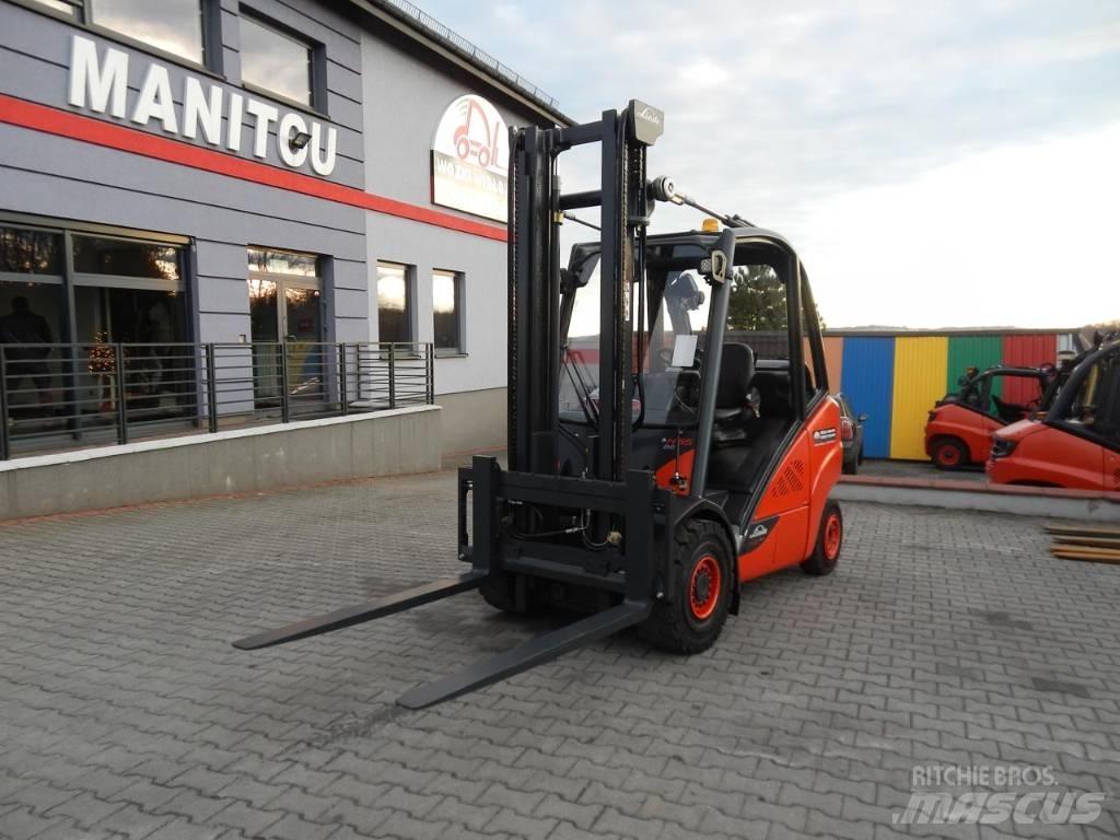 Linde H35T-02 Propan trucker