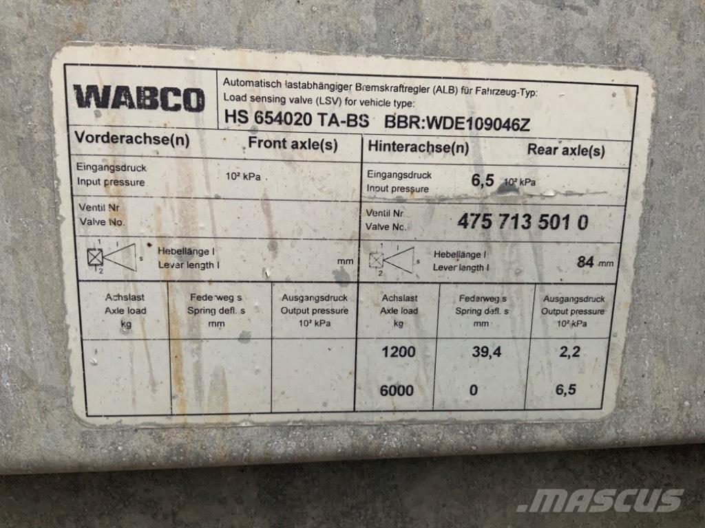 Humbaur HS 6540 Biltransporter henger