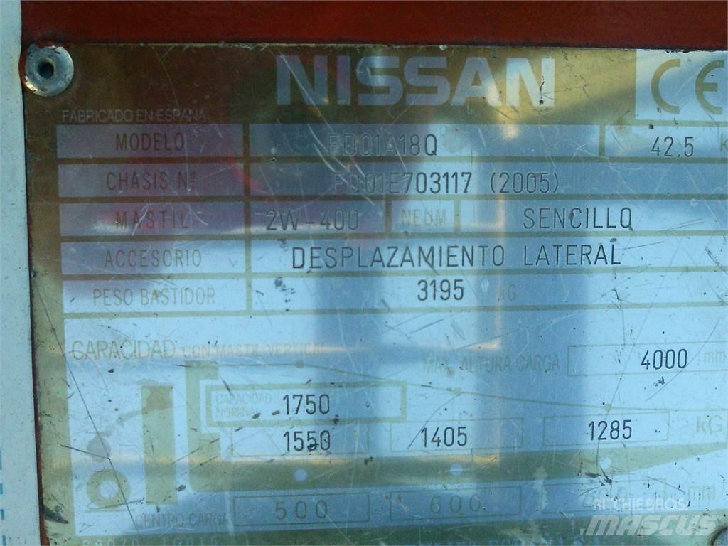 Nissan FD01A18Q Diesel Trucker