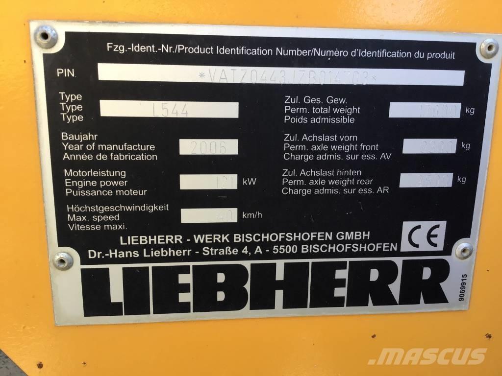 Liebherr L 544 Hjullastere
