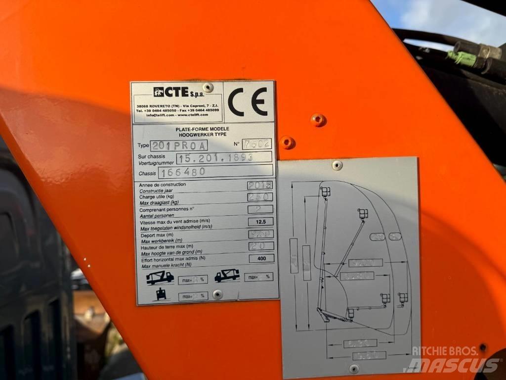 Renault Maxity 120 Andre personløftere og plattformer