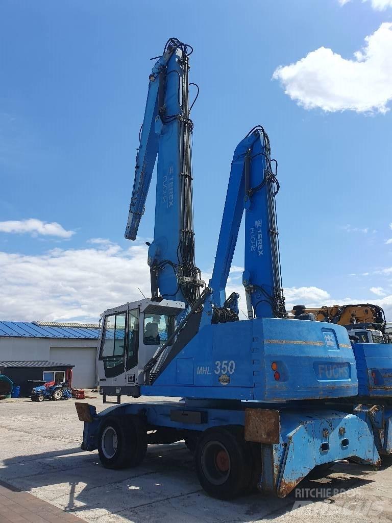 Terex Fuchs MHL350 Gravemaskiner for avfallshåndtering