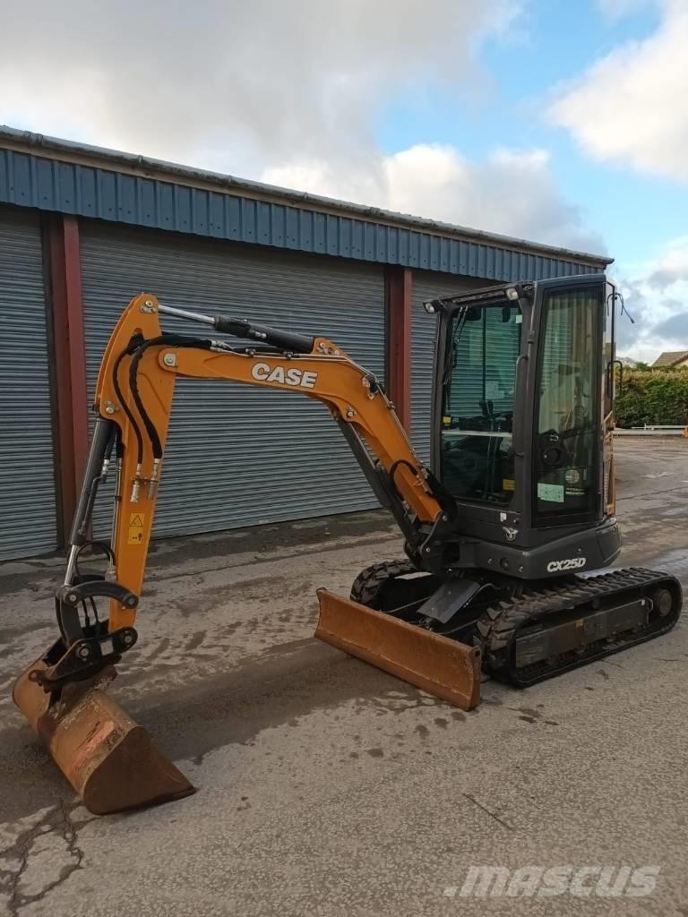 CASE CX 25 D Minigravere <7t