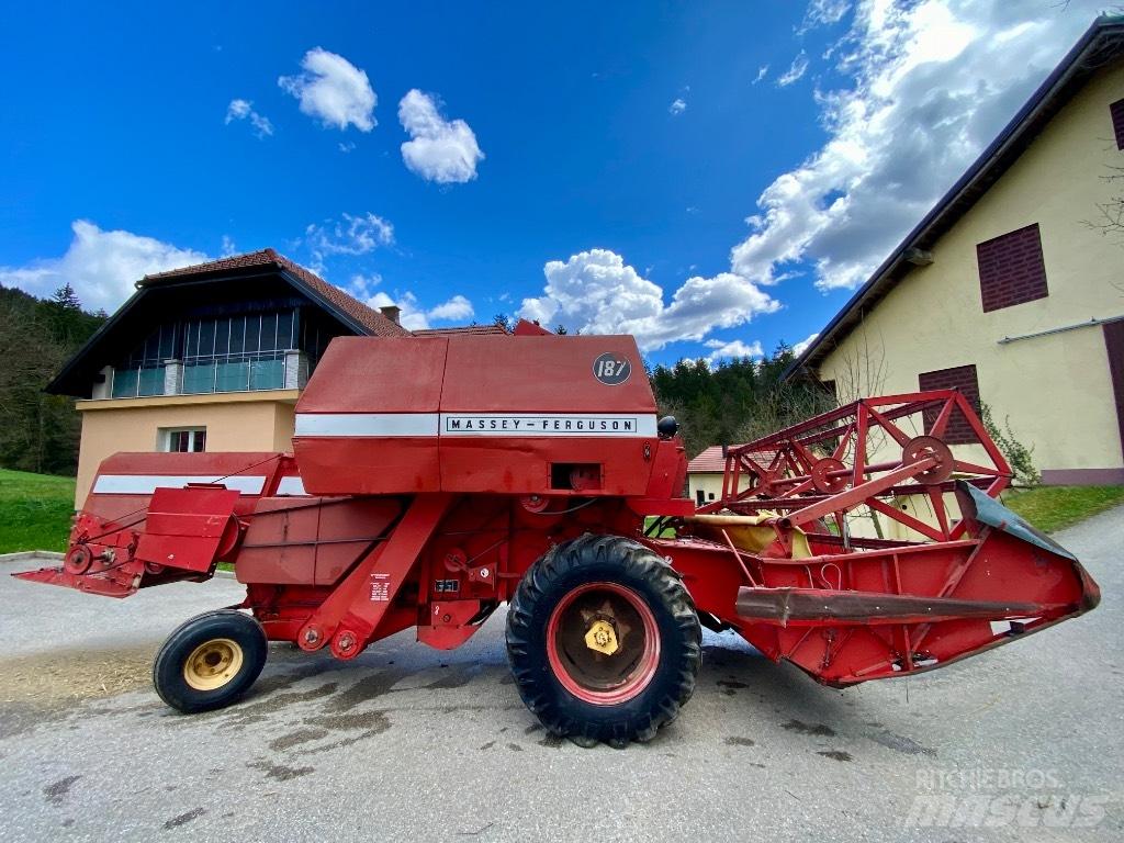 Massey Ferguson 187 Skurtreskere