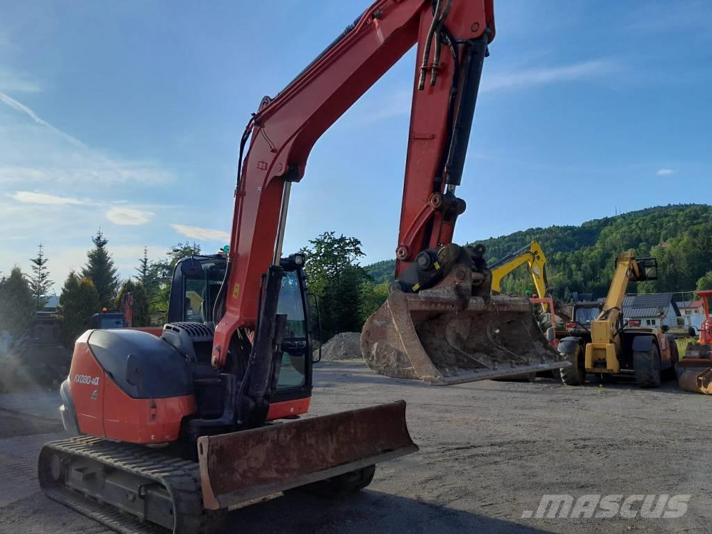 Kubota KX 080-4 Midigravere 7 - 12t