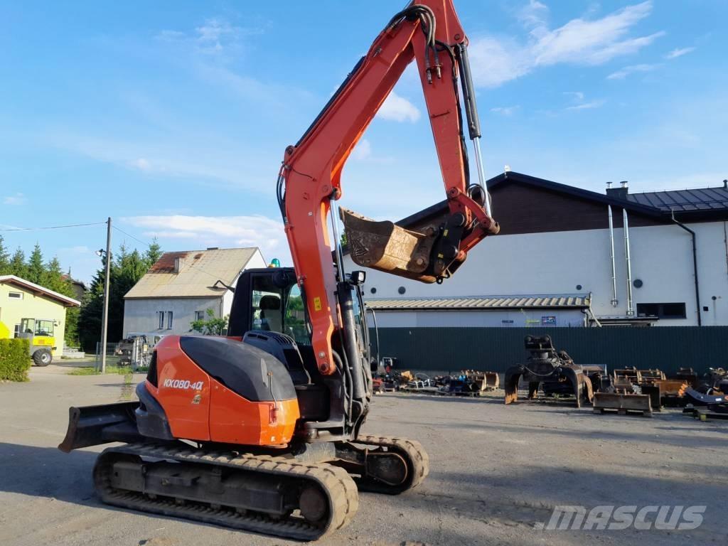 Kubota KX 080-4 Midigravere 7 - 12t