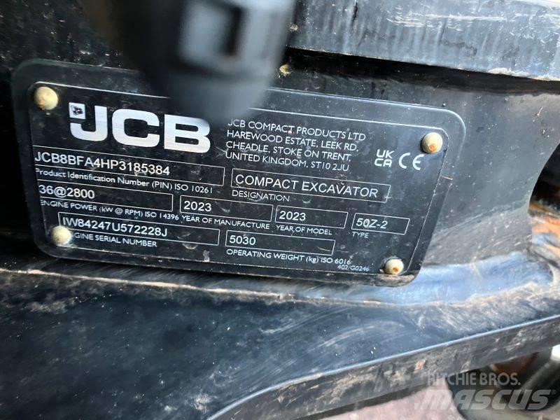 JCB 50 Z-2 Minigravere <7t