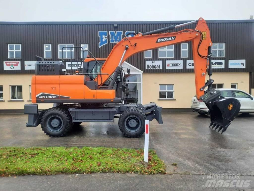 Doosan Dx140W-7 Hjulgravere