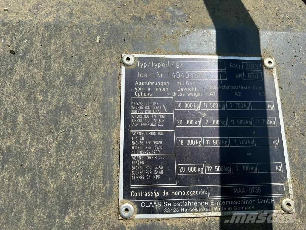 CLAAS Jaguar 980 Selvdrevne fôrhøstere