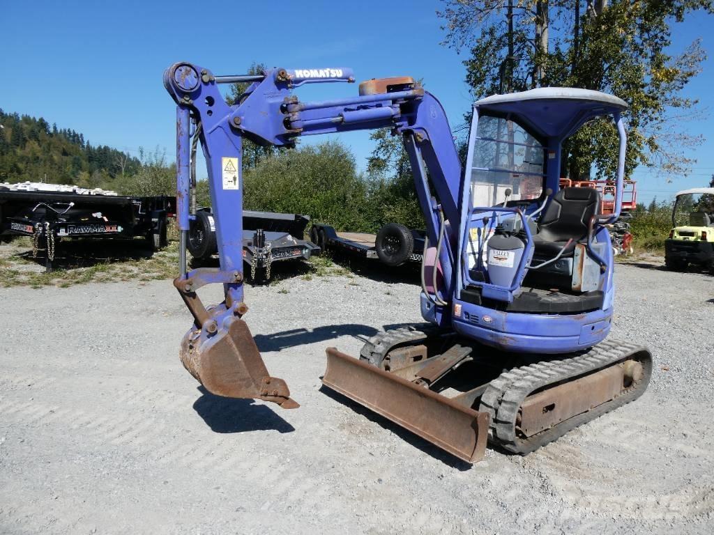 Komatsu PC20UU-3 Minigravere <7t