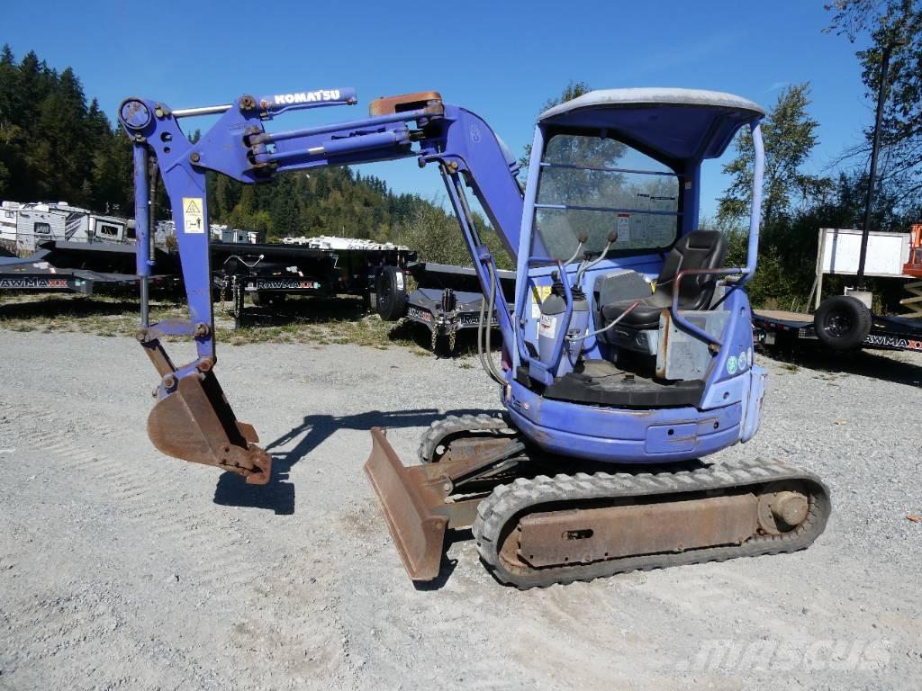 Komatsu PC20UU-3 Minigravere <7t