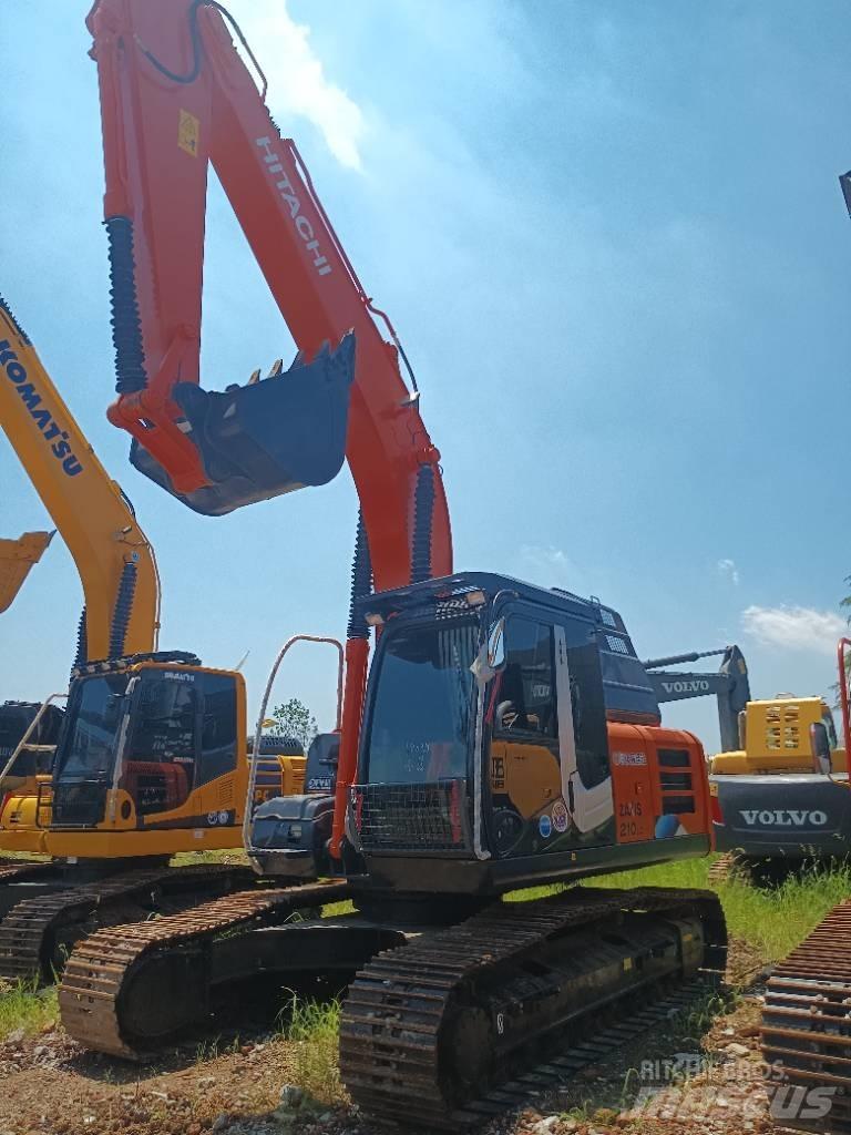 Hitachi ZX 210 Gravemaskiner for avfallshåndtering